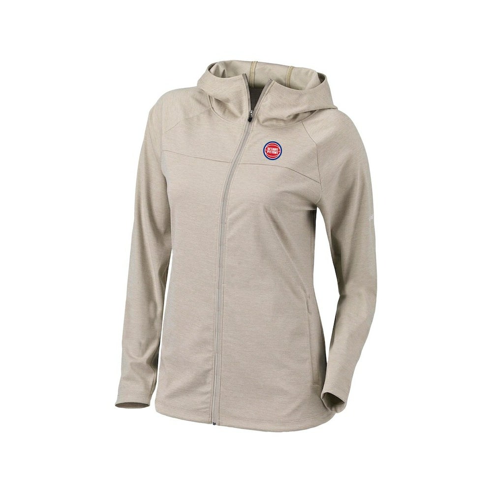 Detroit Pistons Women's Omni-Wick Half Shot Full-Zip Hooded Jacket sale Discount
