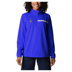 Golden State Warriors Women's Skiff Guide Fleece Pullover Top sale On Sale