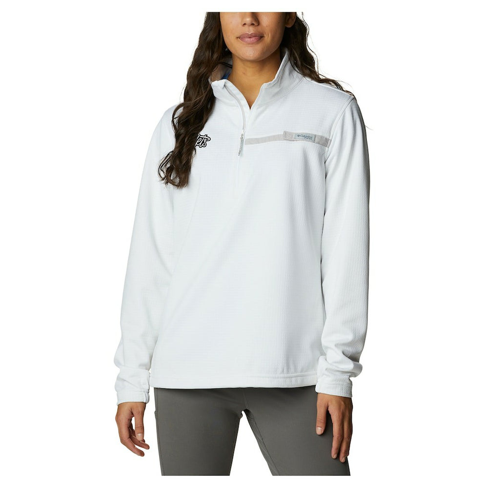 Brooklyn Nets Women's Skiff Guide Fleece Pullover Top Discount