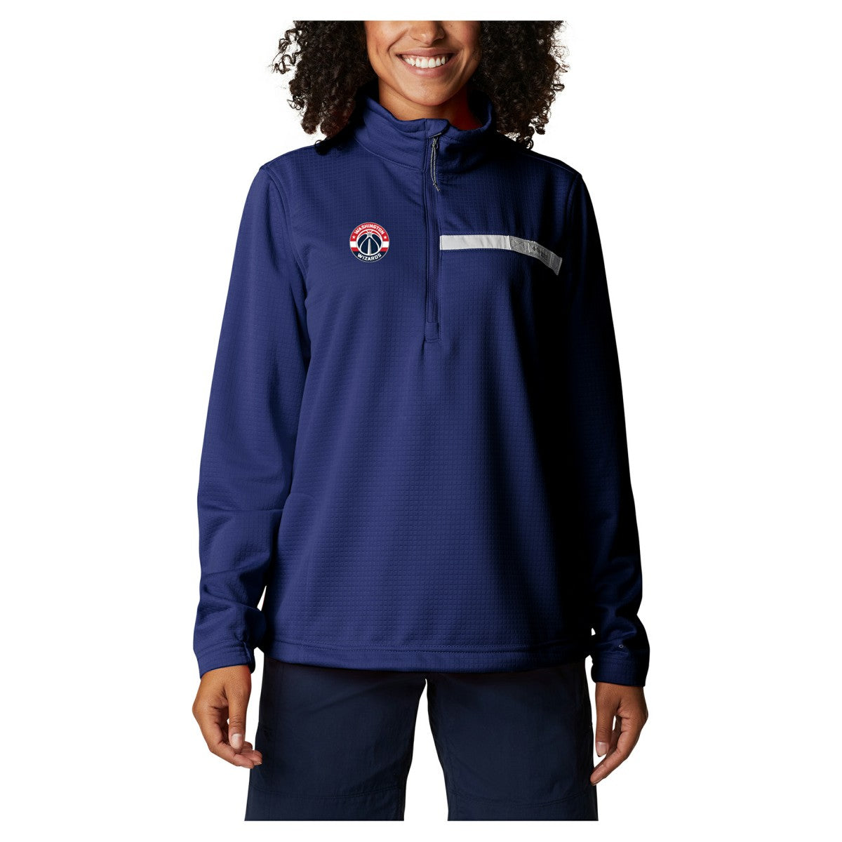 Washington Wizards Women's Skiff Guide Fleece Pullover Top Discount