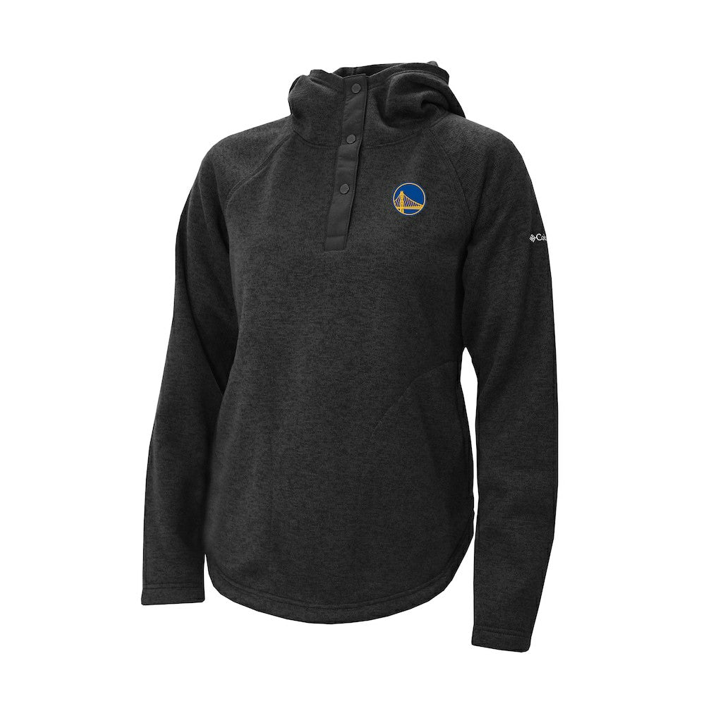Golden State Warriors Women's Sweater Weather Quarter-Snap Hoodie sale Discount