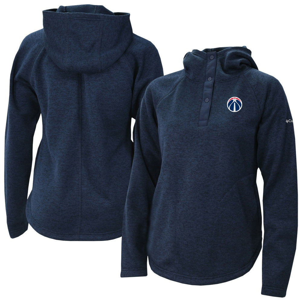 Washington Wizards Women's Sweater Weather Quarter-Snap Hoodie Discount