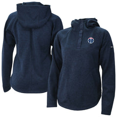 Washington Wizards Women's Sweater Weather Quarter-Snap Hoodie Discount