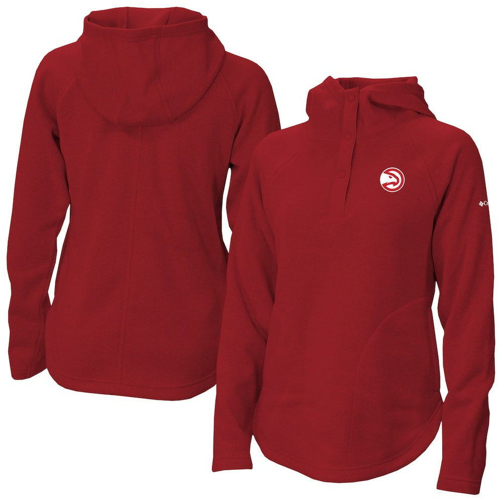 Atlanta Hawks Women's Sweater Weather Quarter-Snap Hoodie Online