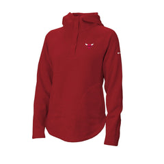 Chicago Bulls Women's Sweater Weather Quarter-Snap Hoodie sale On Sale