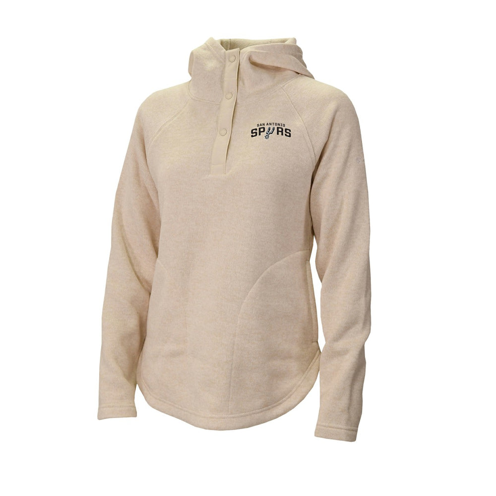 San Antonio Spurs Women's Sweater Weather Quarter-Snap Hoodie On Sale