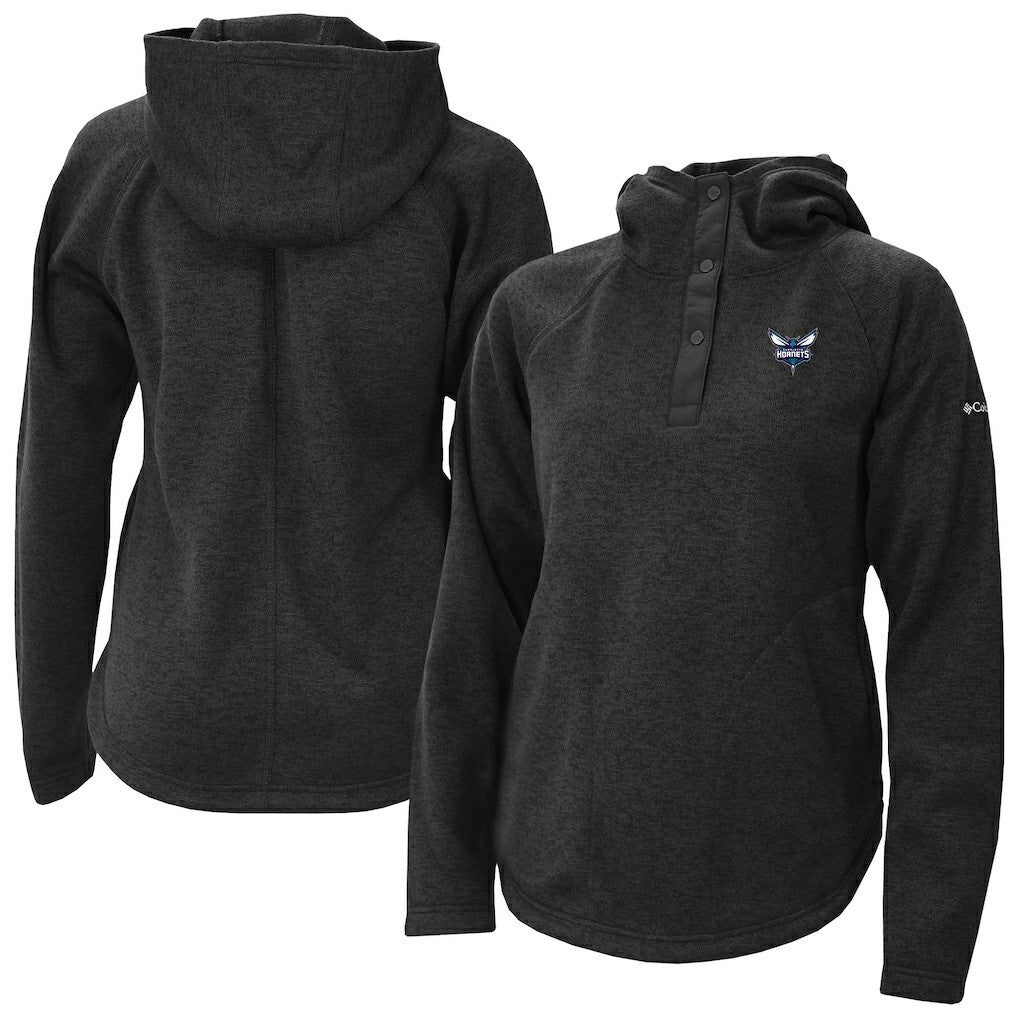 Charlotte Hornets Women's Sweater Weather Quarter-Snap Hoodie On Sale