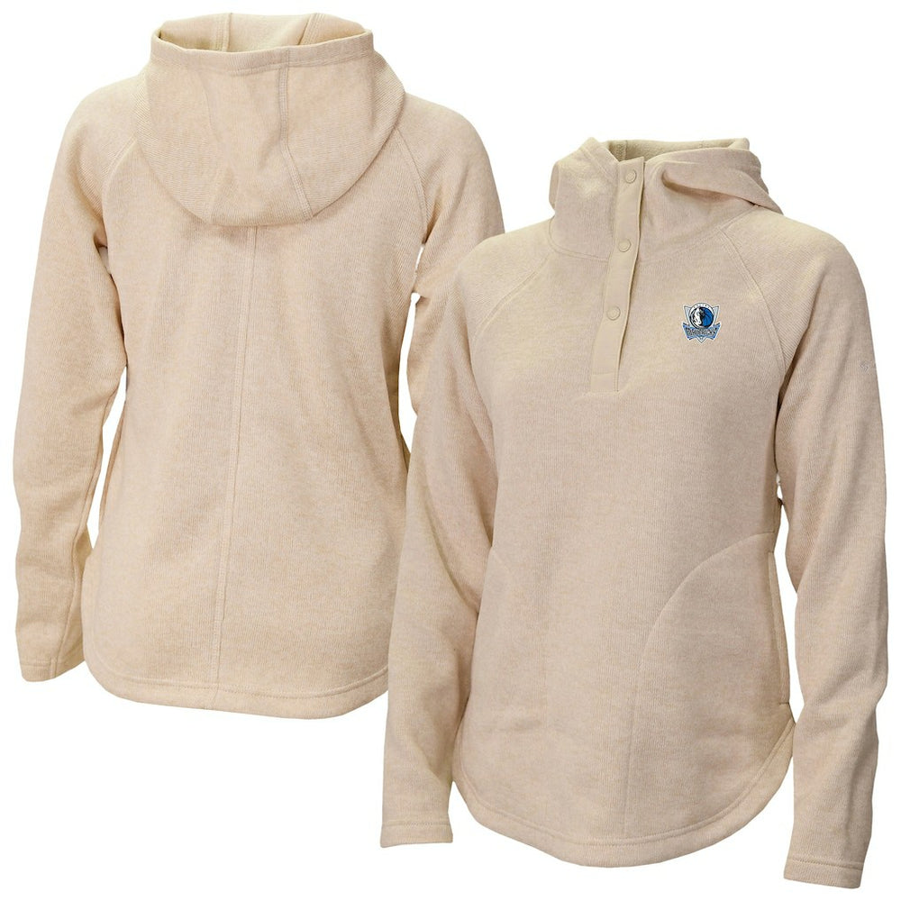 Dallas Mavericks Women's Sweater Weather Quarter-Snap Hoodie sale New
