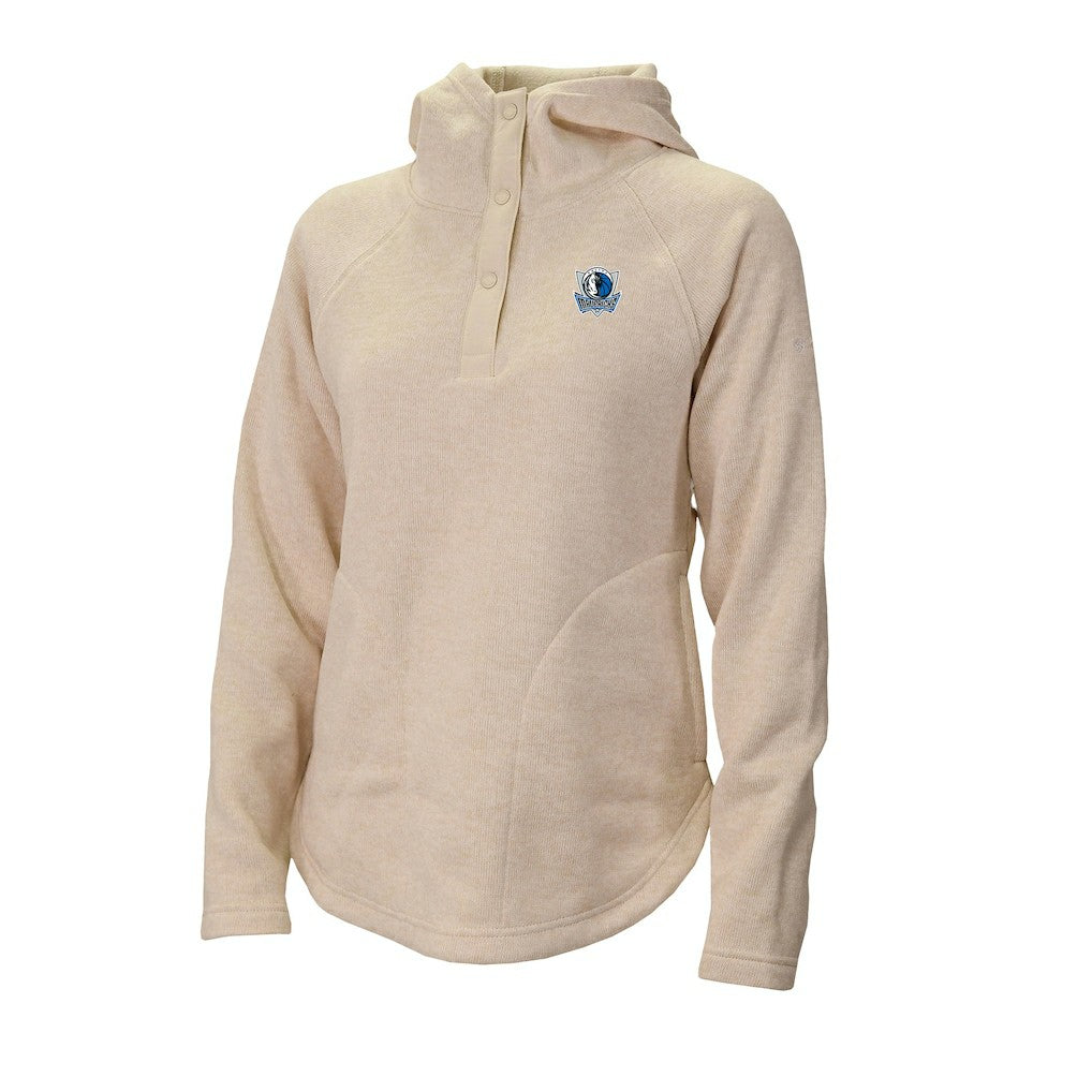 Dallas Mavericks Women's Sweater Weather Quarter-Snap Hoodie sale New