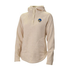 Golden State Warriors Women's Sweater Weather Quarter-Snap Hoodie sale On Sale