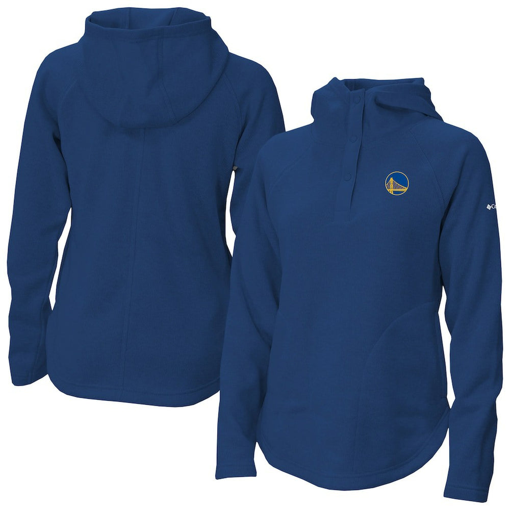 Golden State Warriors Women's Sweater Weather Quarter-Snap Hoodie sale On Sale