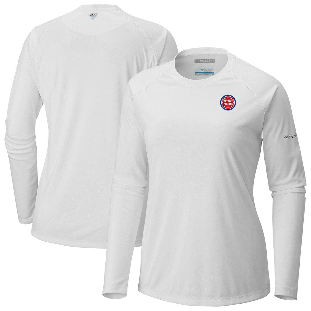 Detroit Pistons Women's Tidal Tee II Long Sleeve T-Shirt sale On Sale