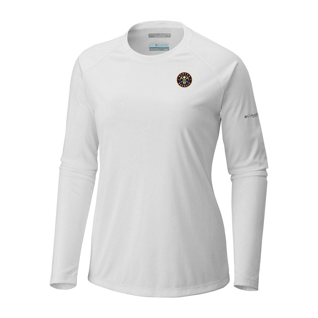Denver Nuggets Women's Tidal Tee II Long Sleeve T-Shirt sale On Sale