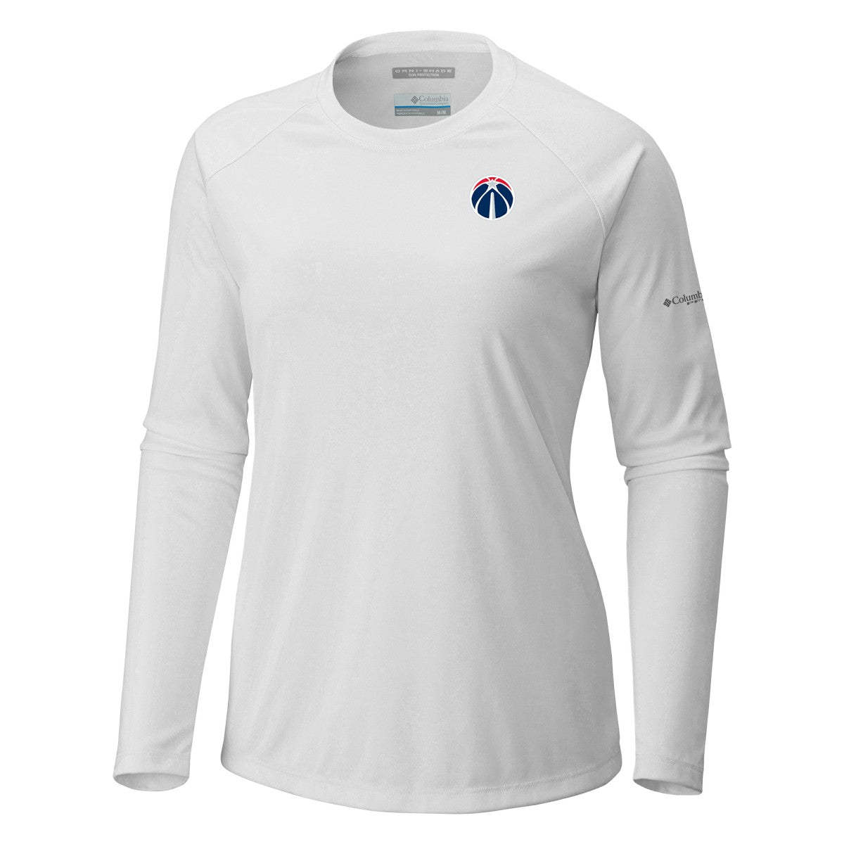 Washington Wizards Women's Tidal Tee II Long Sleeve T-Shirt New