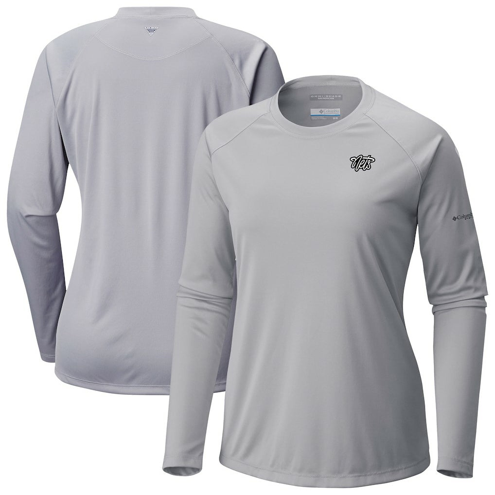 Brooklyn Nets Women's Tidal Tee II Long Sleeve T-Shirt New