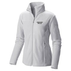 Chicago Bulls Women's Give & Go II Fleece Full-Zip Jacket New