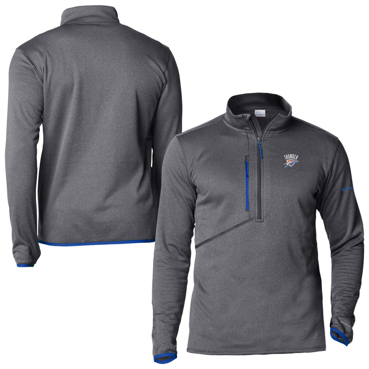 Oklahoma City Thunder Park View Fleece Half-Zip Top Discount
