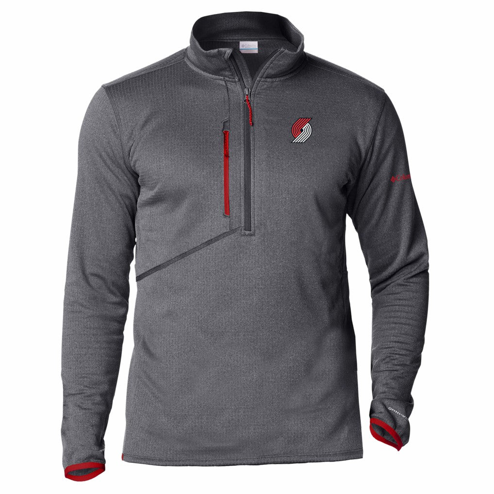 Portland Trail Blazers Park View Fleece Half-Zip Top Outlet