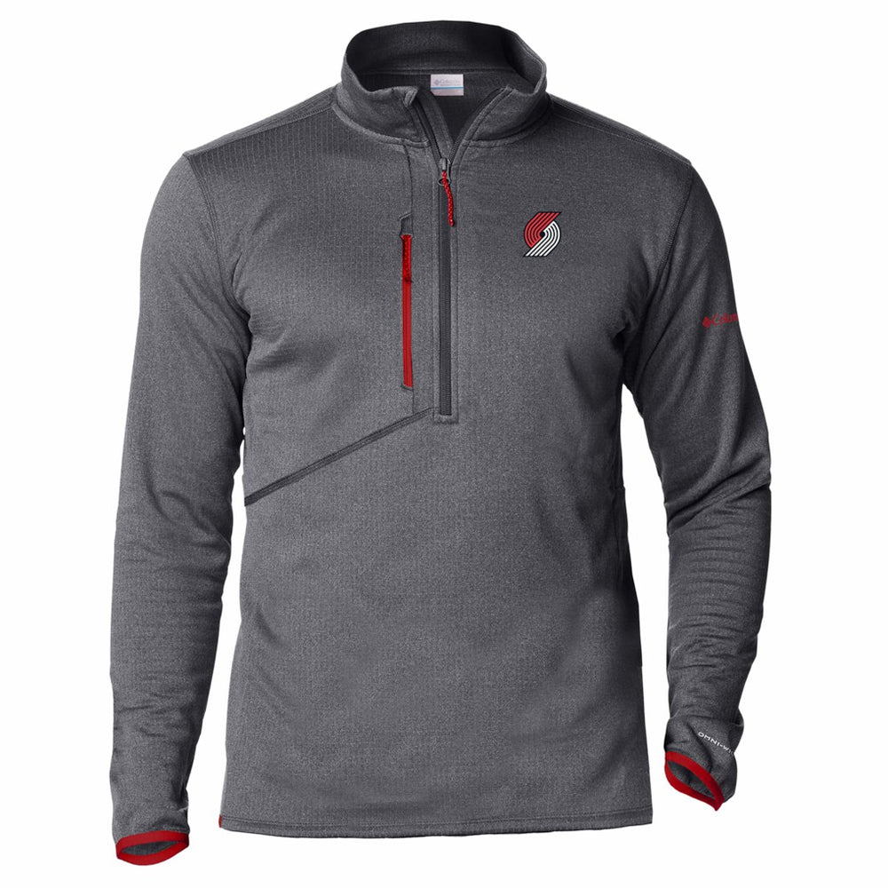 Portland Trail Blazers Park View Fleece Half-Zip Top Outlet