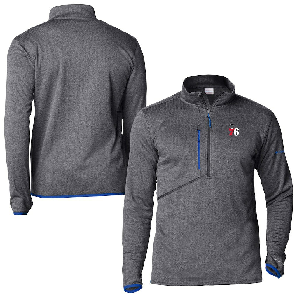 Philadelphia 76ers Park View Fleece Half-Zip Top On Sale