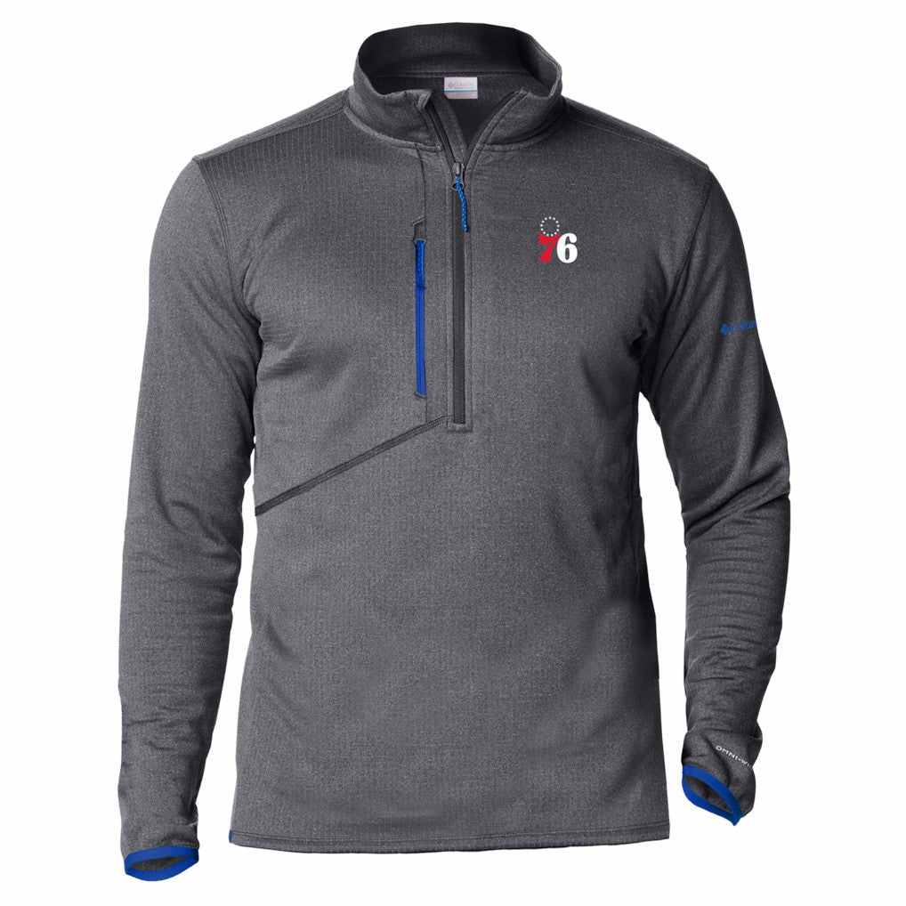 Philadelphia 76ers Park View Fleece Half-Zip Top On Sale