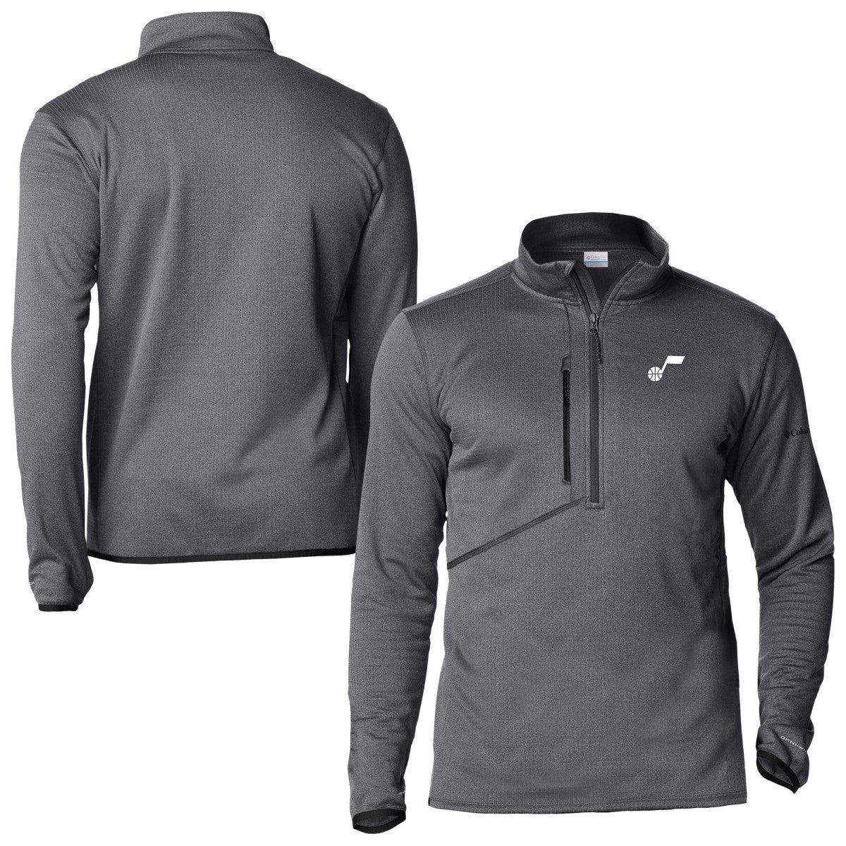 Utah Jazz Park View Fleece Half-Zip Top Discount