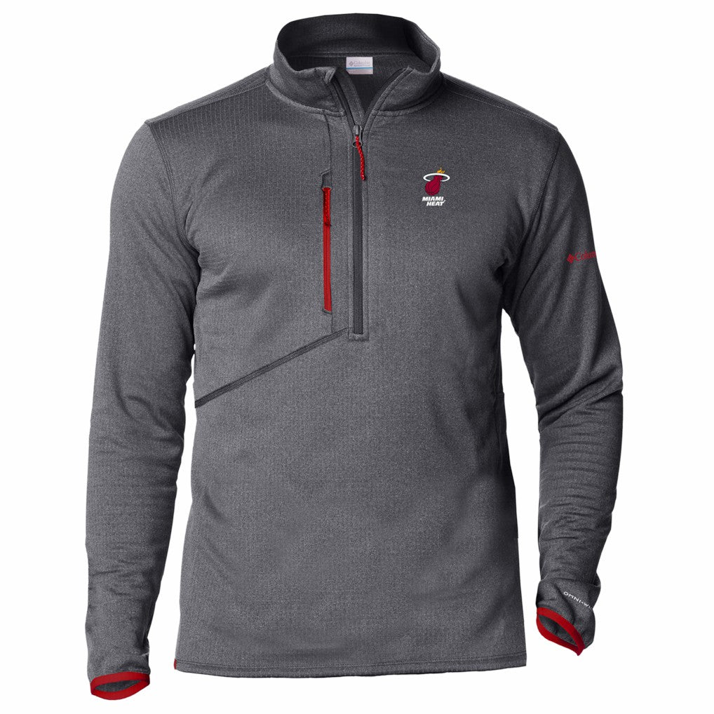 Miami Heat Park View Fleece Half-Zip Top On Sale