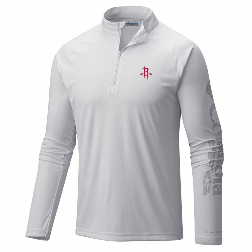 Houston Rockets PFG Terminal Tackle Quarter-Zip Top sale On Sale
