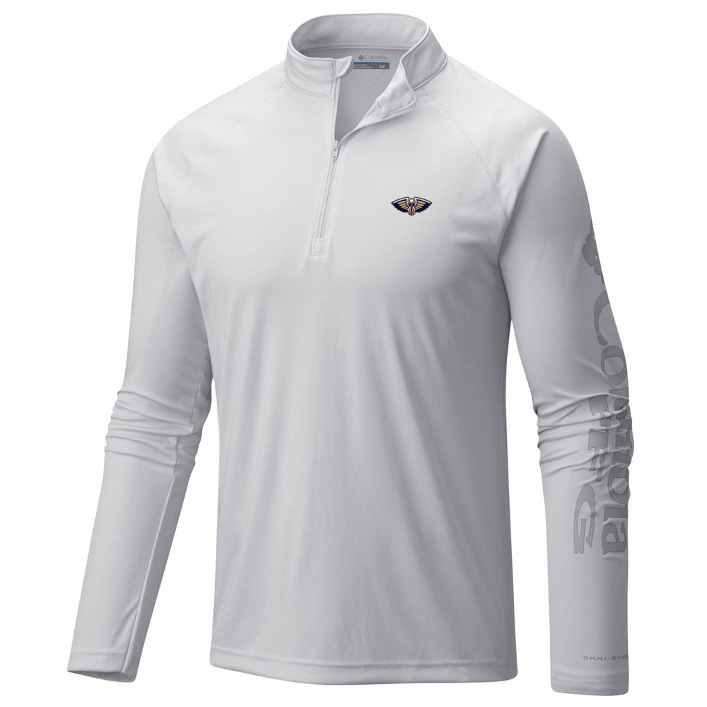 New Orleans Pelicans PFG Terminal Tackle Quarter-Zip Top Outlet