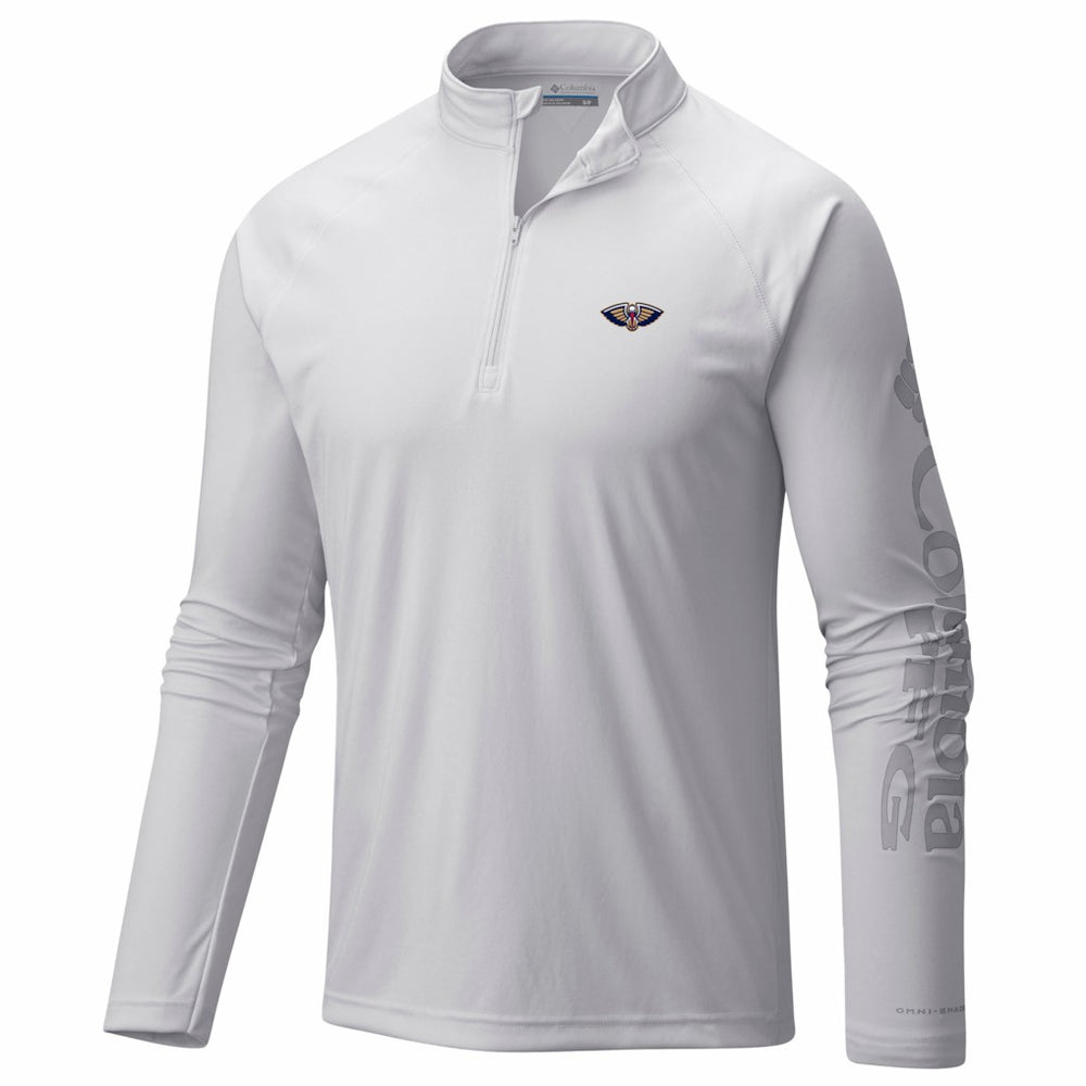 New Orleans Pelicans PFG Terminal Tackle Quarter-Zip Top Outlet