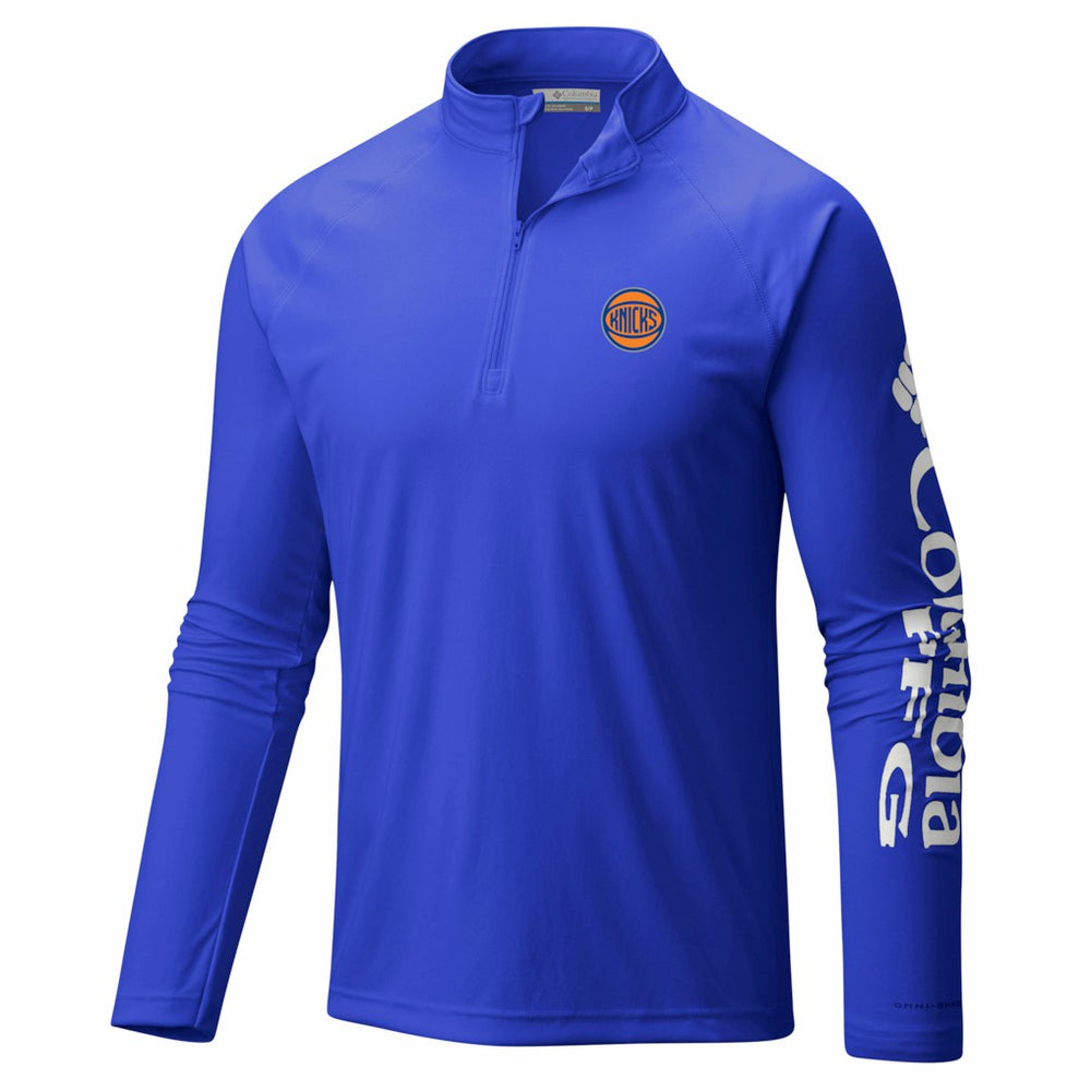 New York Knicks PFG Terminal Tackle Quarter-Zip Top Discount