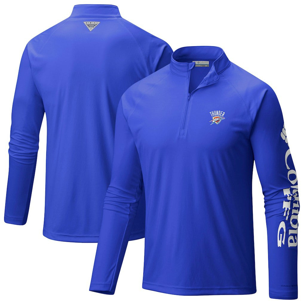 Oklahoma City Thunder PFG Terminal Tackle Quarter-Zip Top For Sale