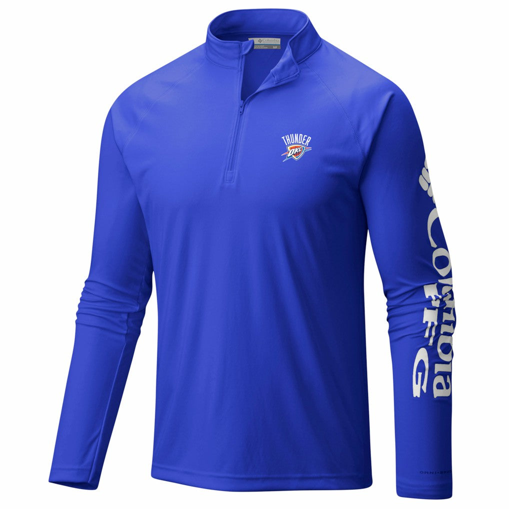 Oklahoma City Thunder PFG Terminal Tackle Quarter-Zip Top For Sale