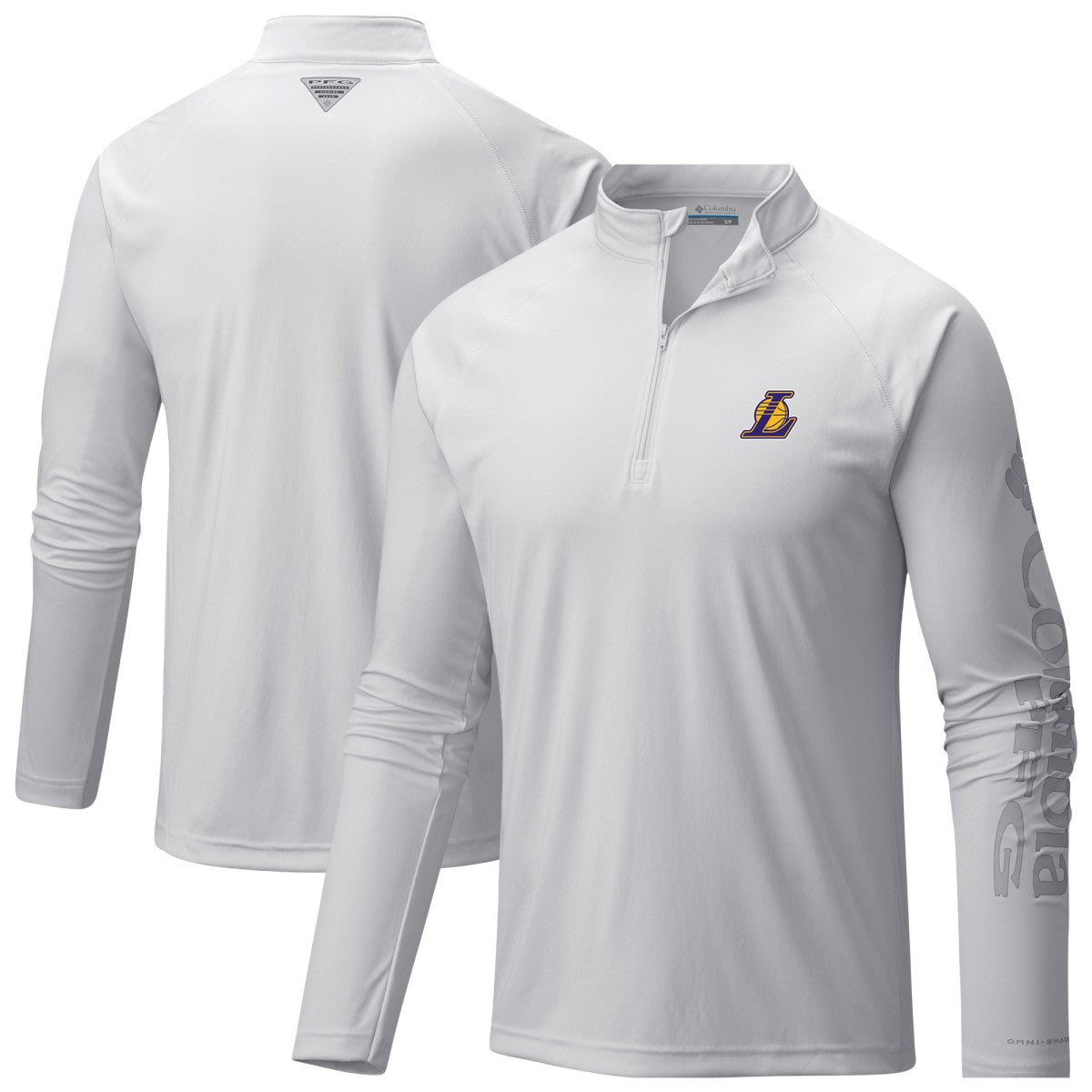 Los Angeles Lakers PFG Terminal Tackle Quarter-Zip Top Outlet