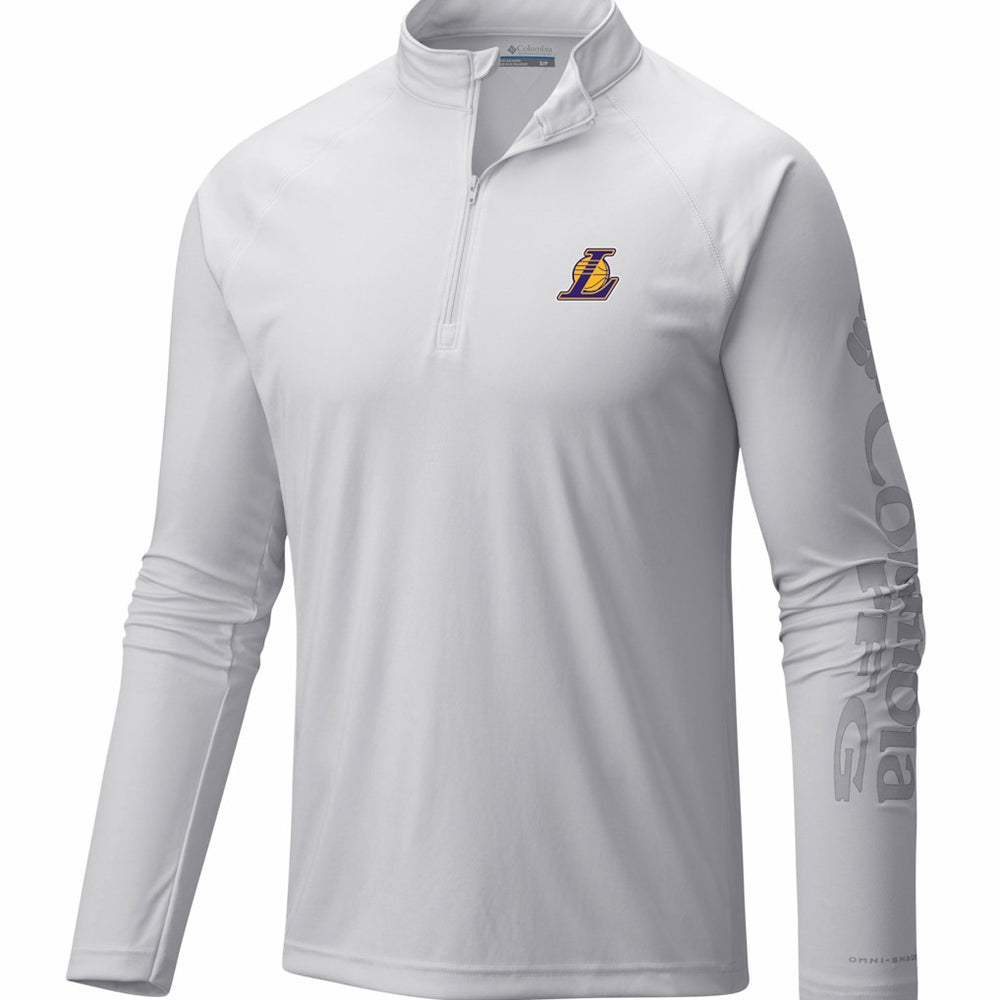 Los Angeles Lakers PFG Terminal Tackle Quarter-Zip Top Outlet