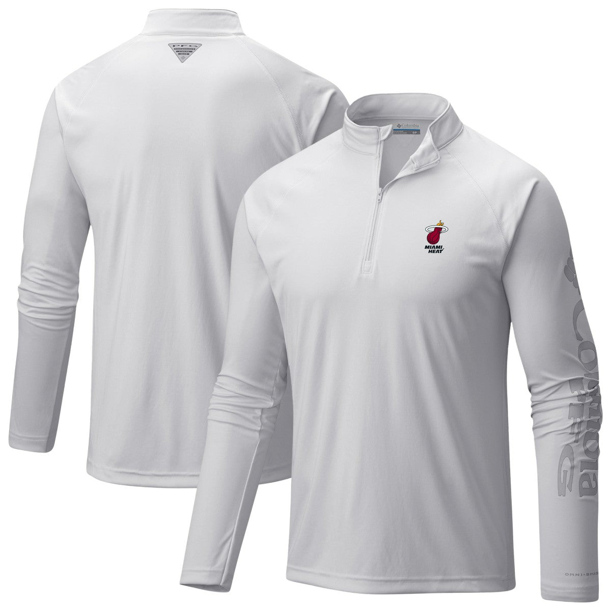 Miami Heat PFG Terminal Tackle Quarter-Zip Top On Sale
