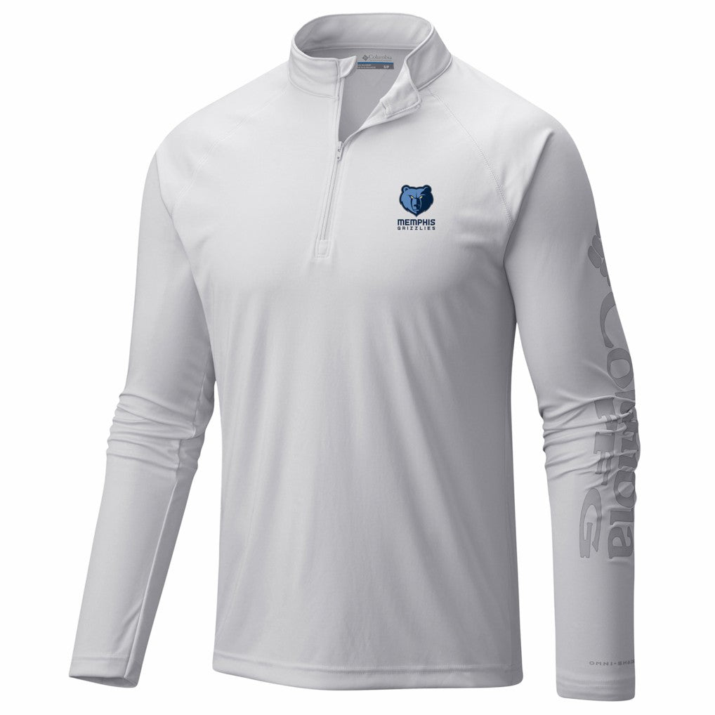 Memphis Grizzlies PFG Terminal Tackle Quarter-Zip Top Discount