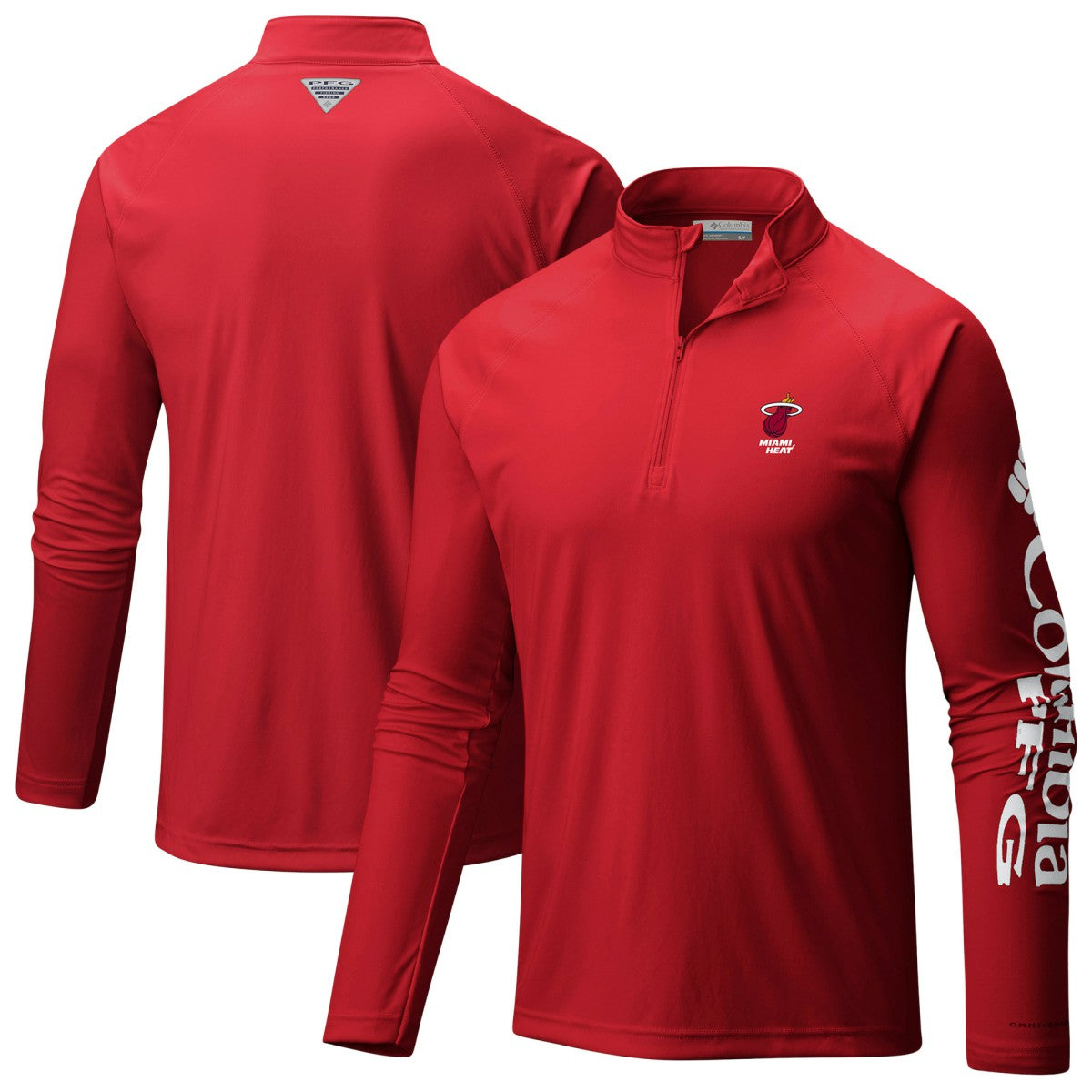 Miami Heat PFG Terminal Tackle Quarter-Zip Top Online