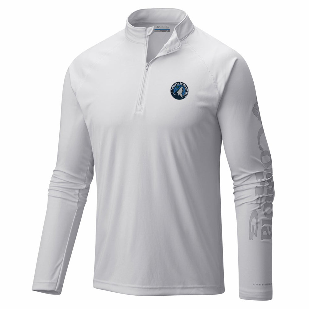 Minnesota Timberwolves PFG Terminal Tackle Quarter-Zip Top Outlet
