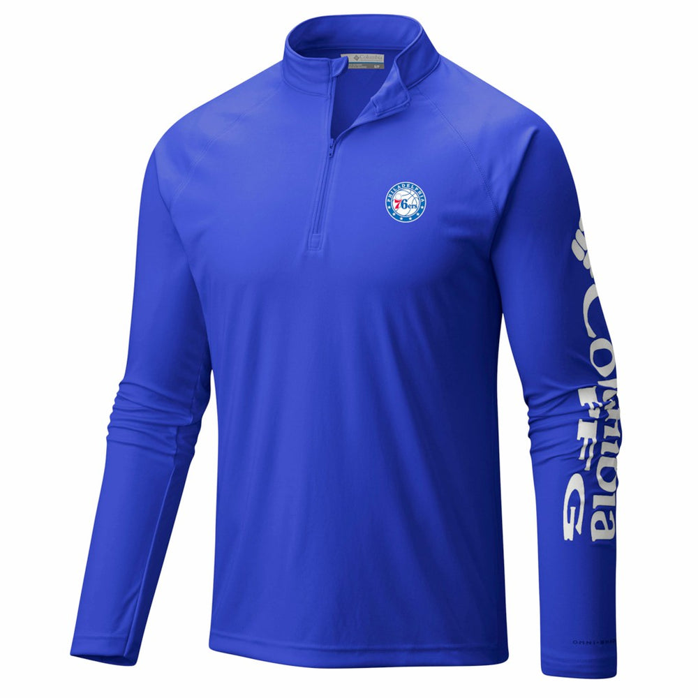 Philadelphia 76ers PFG Terminal Tackle Quarter-Zip Top On Sale