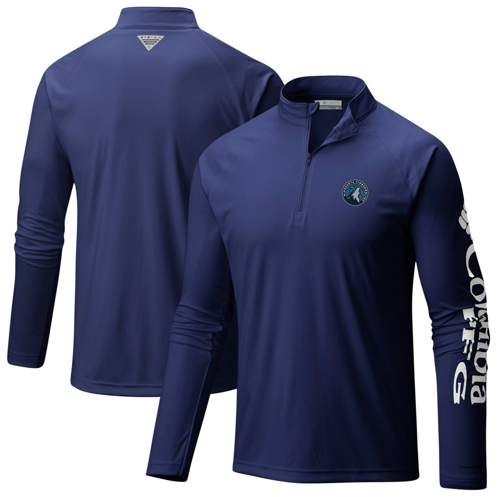 Minnesota Timberwolves PFG Terminal Tackle Quarter-Zip Top Discount