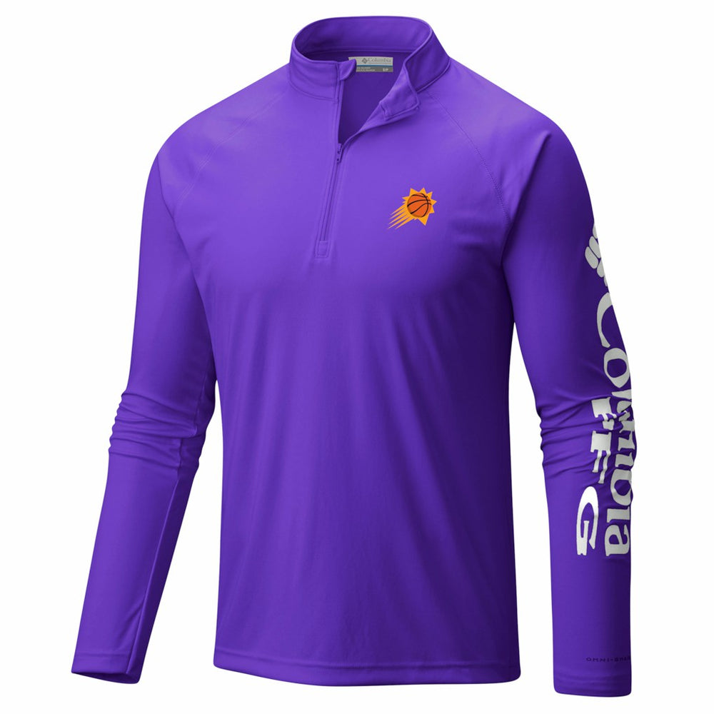 Phoenix Suns PFG Terminal Tackle Quarter-Zip Top On Sale