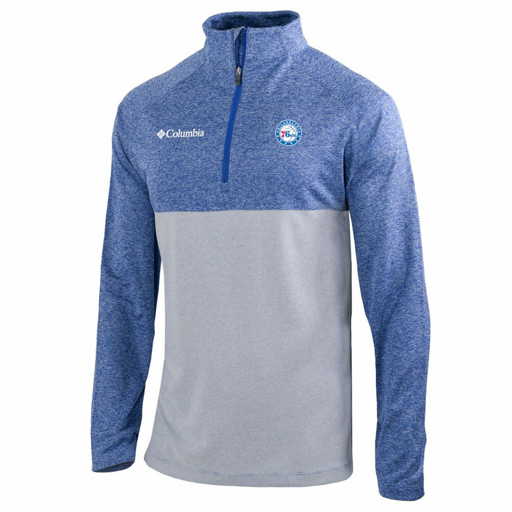 Philadelphia 76ers Omni-Wick Rockin' It Quarter-Zip Top Discount