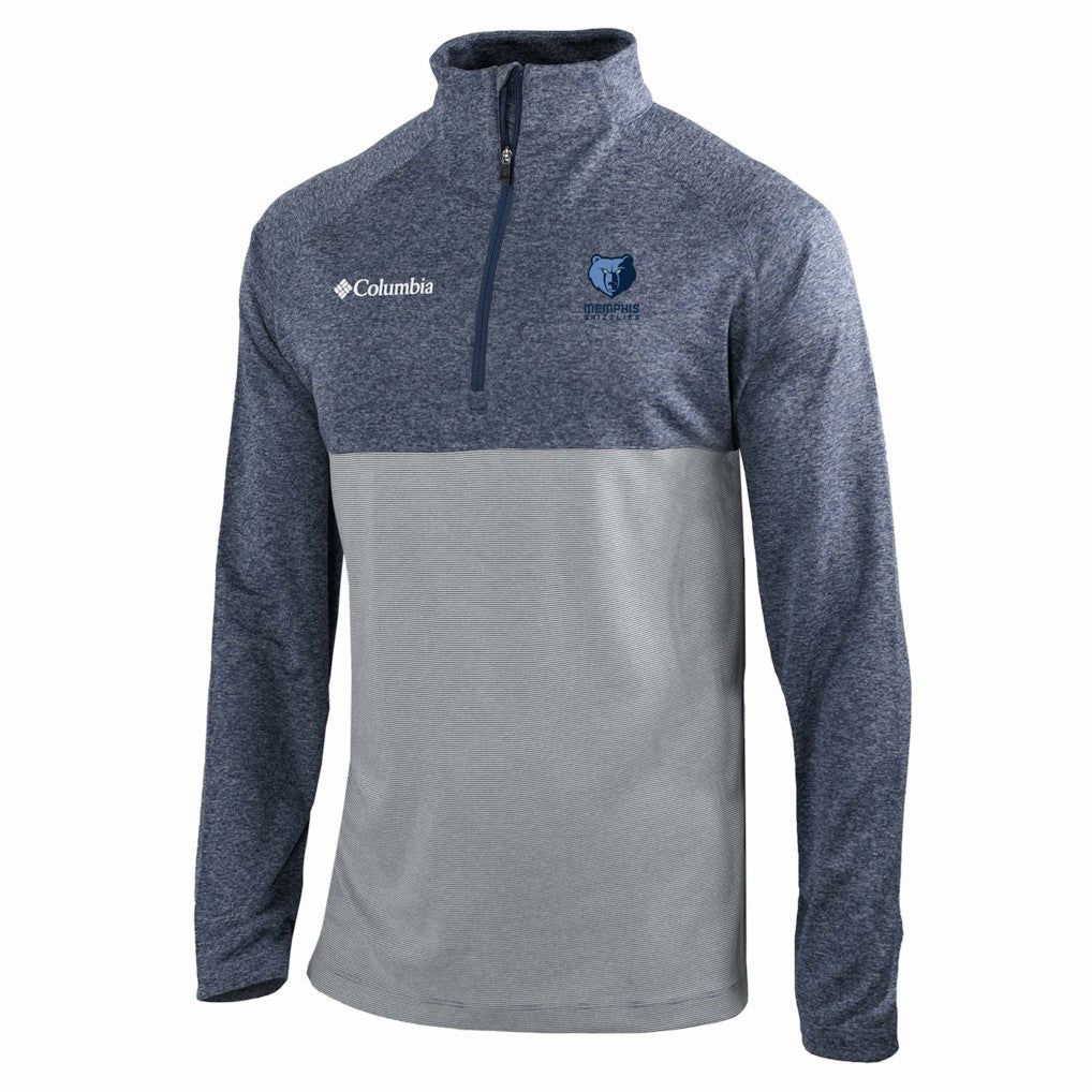 Memphis Grizzlies Omni-Wick Rockin' It Quarter-Zip Top On Sale
