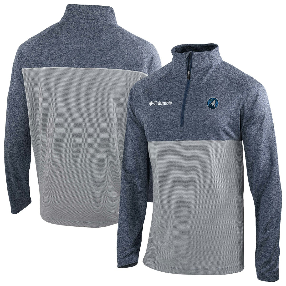Minnesota Timberwolves Omni-Wick Rockin' It Quarter-Zip Top On Sale