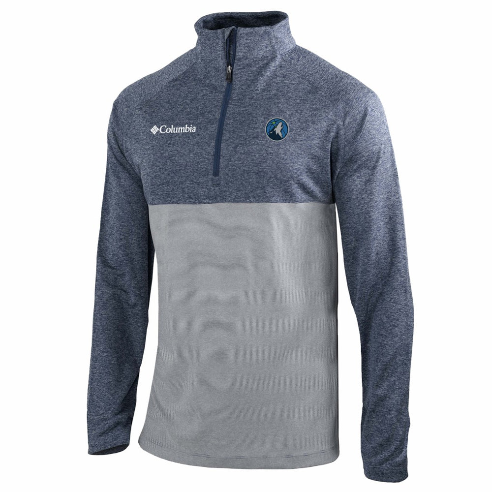Minnesota Timberwolves Omni-Wick Rockin' It Quarter-Zip Top On Sale