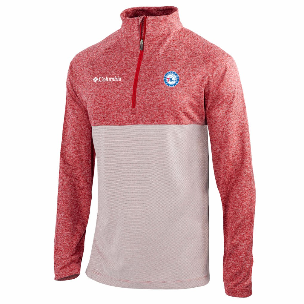 Philadelphia 76ers Omni-Wick Rockin' It Quarter-Zip Top Outlet