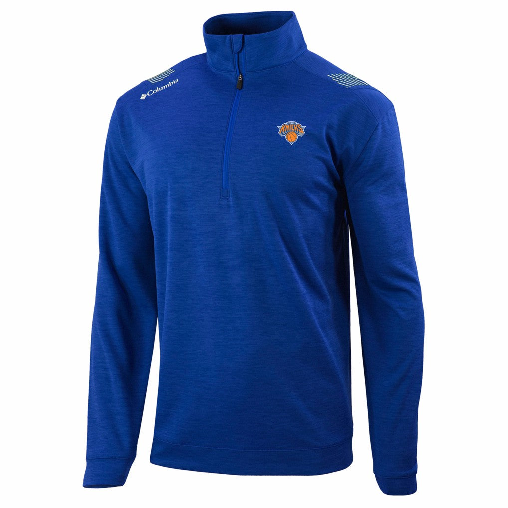 New York Knicks Oakland Downs Omni-Wick Quarter-Zip Top On Sale