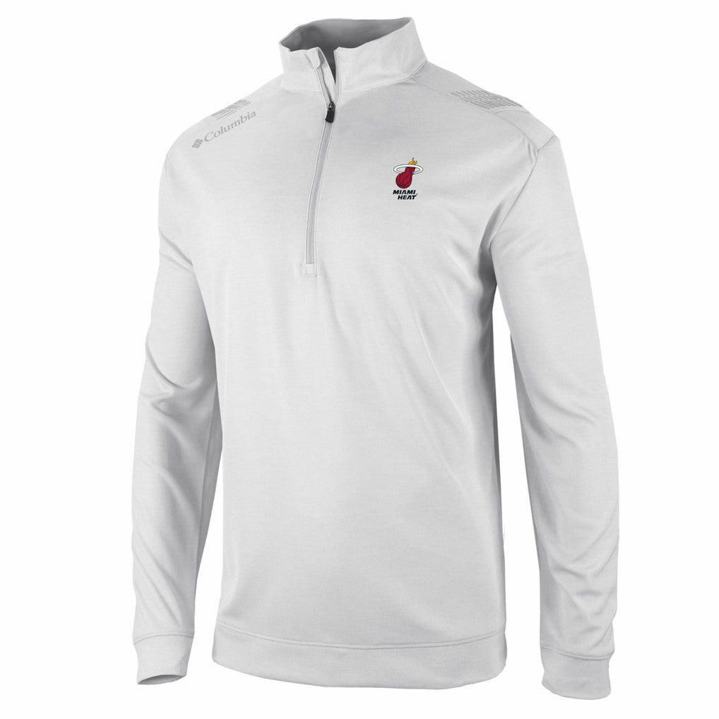 Miami Heat Oakland Downs Omni-Wick Quarter-Zip Top Discount