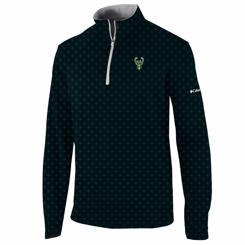 Milwaukee Bucks Wickham Hills Omni-Wick Quarter-Zip Jacket New